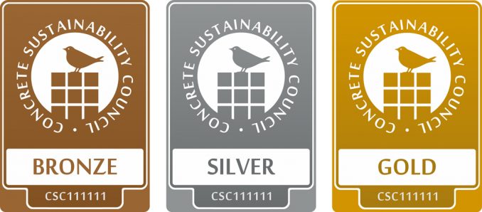 Die CSC-Zertifikate Bronze, Silber und Gold. Platin wird in der Version 1.0 des Systems noch nicht vergeben. (c) BTB