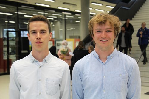 Xella Studentenwettbewerb Leon Dünkel und Clemens Becker (c) HCU Hamburg