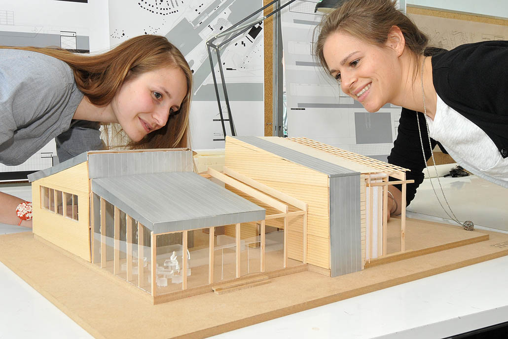 Mindestens 50 Prozent der Architekturstudierenden sind weiblich. Bildnachweis: Frank Bierstedt/TU Braunschweig