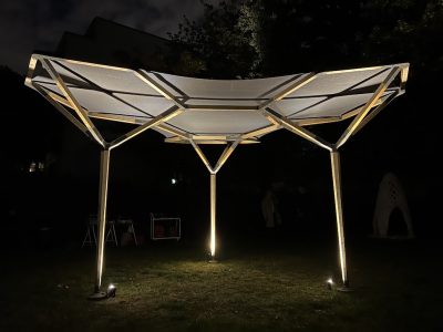 Neuartige lösbare Verbindungsknoten für hybriden Holzbau