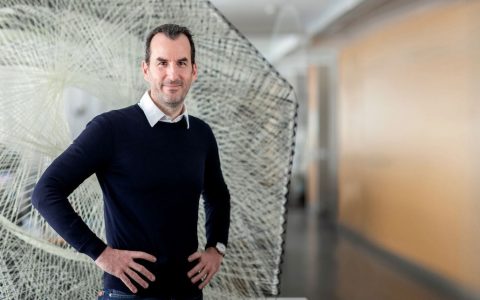 Achim Menges erhält einen Gottfried-Wilhelm-Leibniz-Preis. Foto: Universität Stuttgart