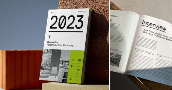 Der Capmo-Trendreport 2023 gibt auf 68 Seiten einen Ausblick auf die kommenden Entwicklungen in der Bauwirtschaft. Dabei kommen renommierte Experten aus verschiedenen Bereichen zu Wort.