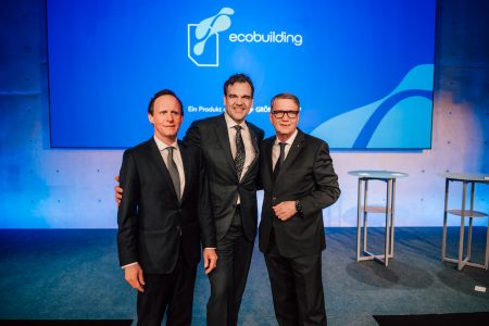 Vorstand der Gröner Group (v.l.n.r.): Lars Schniedrig, Christoph Gröner, Ronald Pofalla (c) Gröner Group / Oskar Holzmann