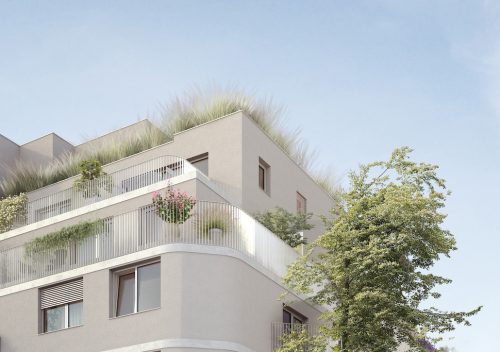 Die Nachfrage nach energieeffizientem Neubau nimmt zu, nach unsanierten Bestandswohnungen geht zurück © EKAZENT Management, Visualisierung Studio Monkriss