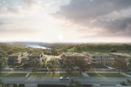 Blick auf das Neubauprojekt „Bredeney Park“, Fotocredits: beyond visual arts GmbH