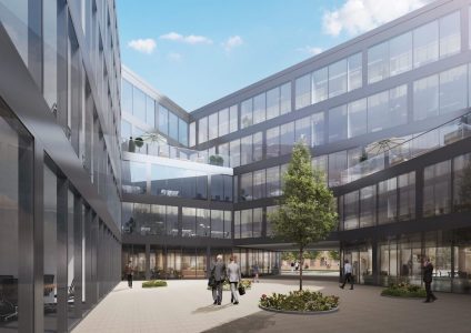 Cologneo MI5 Innenhof (Visualisierung) (c) CG Elementum AG / Cycle Zero Visual