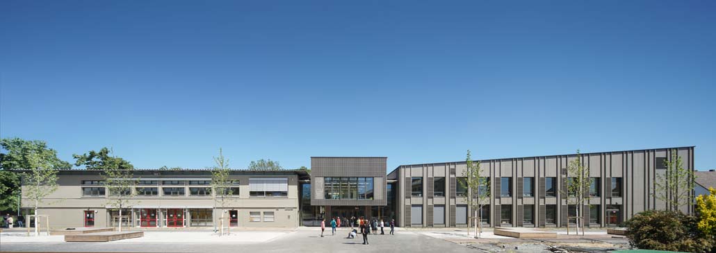 Architekturblatt - Wilhelm-Arnoul-Schule DSC06088  Eibe Snnecken