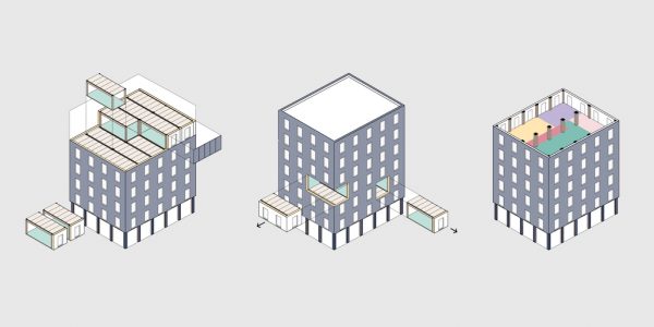 TU Graz entwickelt modulares Holzhochhaus für ressourcenschonendes Bauen