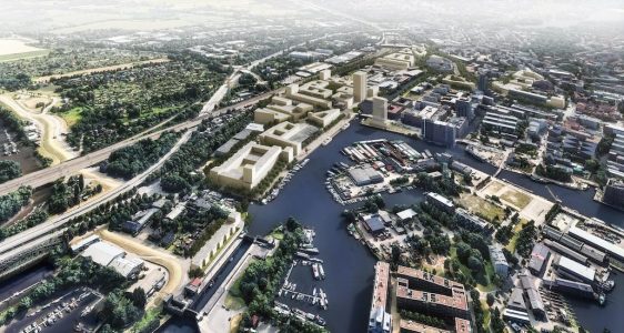 Visualisierung Hafenbezirk © BSW MÄCKLER ARCHITEKTEN, Visualisierung silisight