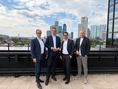Boris Schran, Marc Nickel, Andreas Pörschke und Emanuel Coskun (v.l.n.r.); Bildrechte: Feldhoff & Cie.