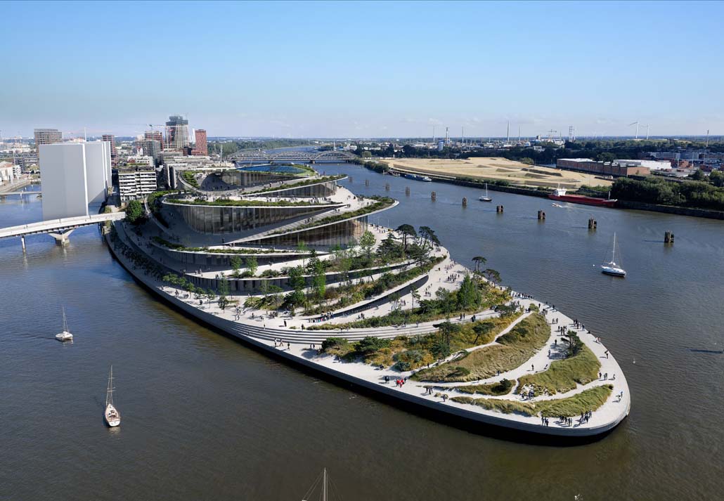 BIG gewinnt internationalen Wettbewerb für die neue Hamburgische Staatsoper