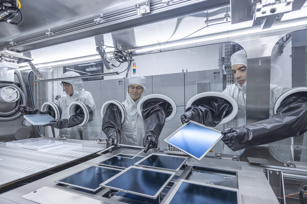 Perowskit-Silizium-Photovoltaik: neues ISE-Labor