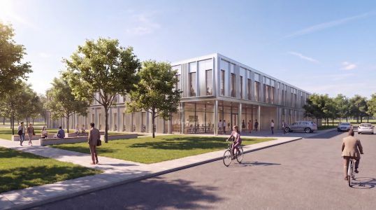 Visualisierung des Objektplaners für das Forschungsgebäude an der Hochschule Merseburg/ © Carpus+Partner AG
