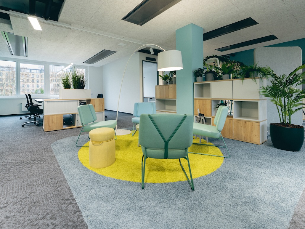 NEO.VERDE QUARTIER: Arbeitswelten mit OBJECT CARPET