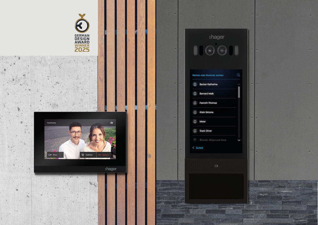 Hager intercom: Mehr Sicherheit und Komfort