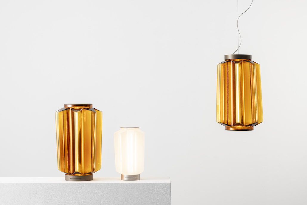 Auralia von Artemide: Leuchte aus mundgeblasenem Glas