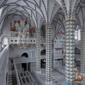 Leipziger Nikolaikirche virtuell aus Bach-Zeiten