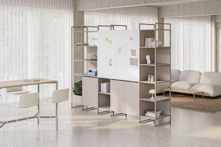 Metal Rack: Modulares Regalsystem für moderne Büros