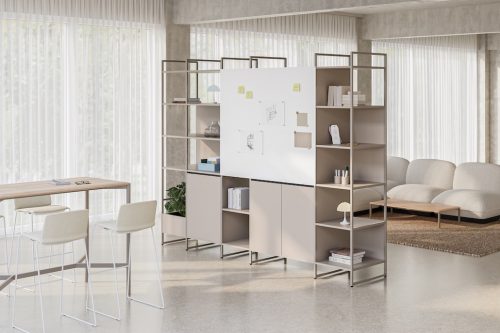 Metal Rack: Modulares Regalsystem für moderne Büros