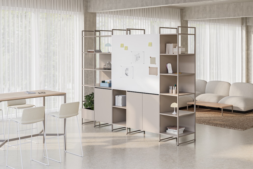 Metal Rack: Modulares Regalsystem für moderne Büros