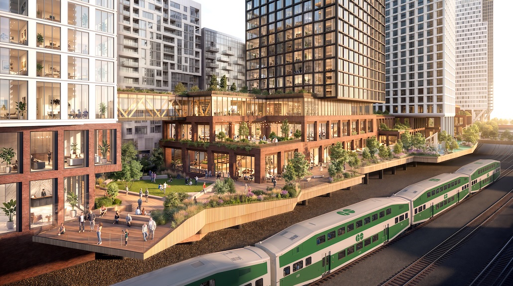 Toronto Rail Yards: Stadtquartier über den Gleisen