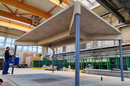 Topologieoptimierte Stahlbetondecken sparen Beton