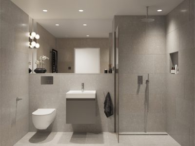 Timber Living: Designerbad von Justin Howlett in Serie