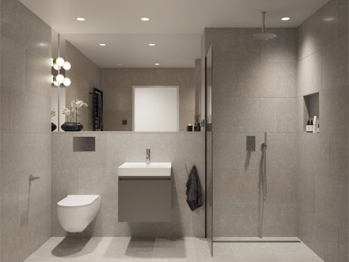 Timber Living: Designerbad von Justin Howlett in Serie