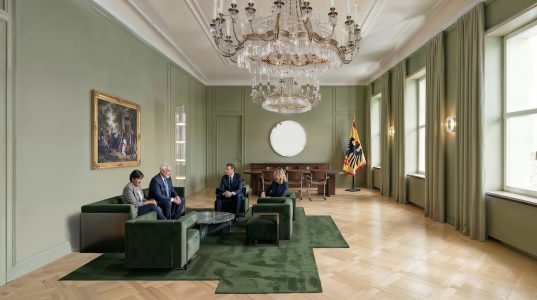 Schloss Bellevue: Inneneinrichtung repräsentativer Räume