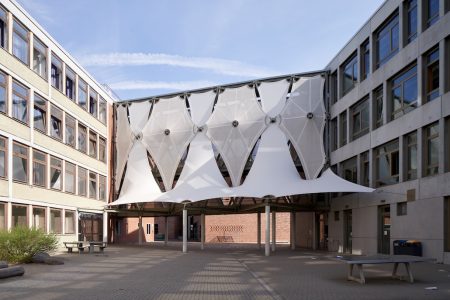 Membranhülle Schiller-Gymnasium: Planung von formTL