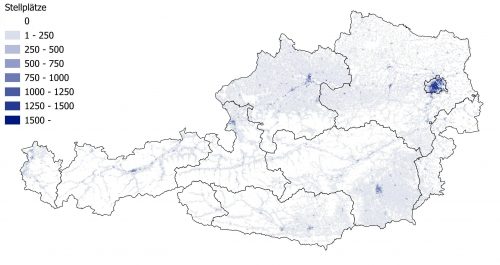 Parkplätze in Österreich: Studie zählt 13,6 Millionen