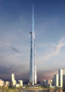 Jeddah Tower: fischer stabilisiert höchsten Wolkenkratzer