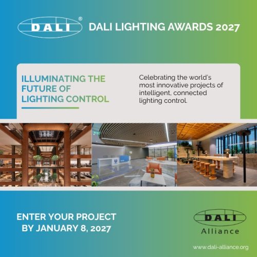 DALI Lighting Awards 2027: Projekte jetzt einreichen