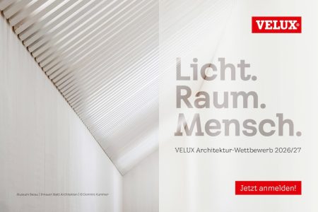 VELUX Architektur-Wettbewerb 2026/27: Projekte gesucht