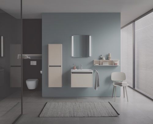 Blau im Badezimmer: Farbe gezielt einsetzen