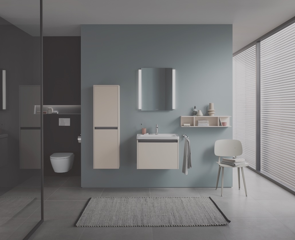Blau im Badezimmer: Farbe gezielt einsetzen