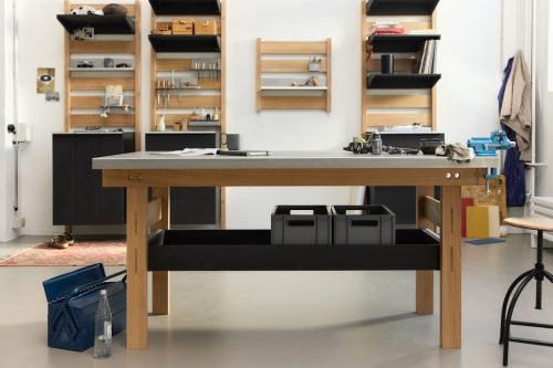 Foyos: Modulares Möbelsystem für Werkstatt und Wohnen