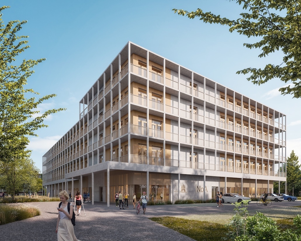 Hamburger Hochschulhaus: Grundsteinlegung für Pilotprojekt