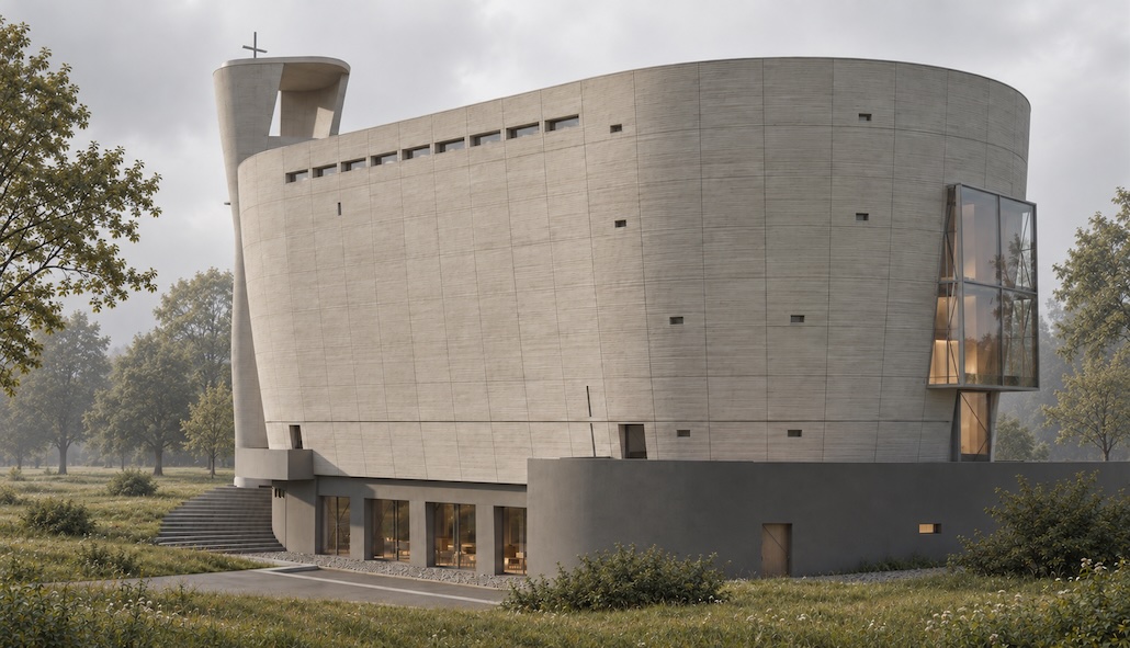 3D-Betondruck: Erste Kirche weltweit entsteht in Neratovice